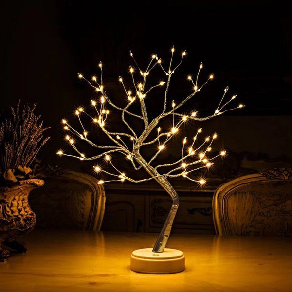GlowBranch™ | Warmweißer LED-Lichterbaum – Gemütliche Atmosphäre & Stilvolle Wohndeko