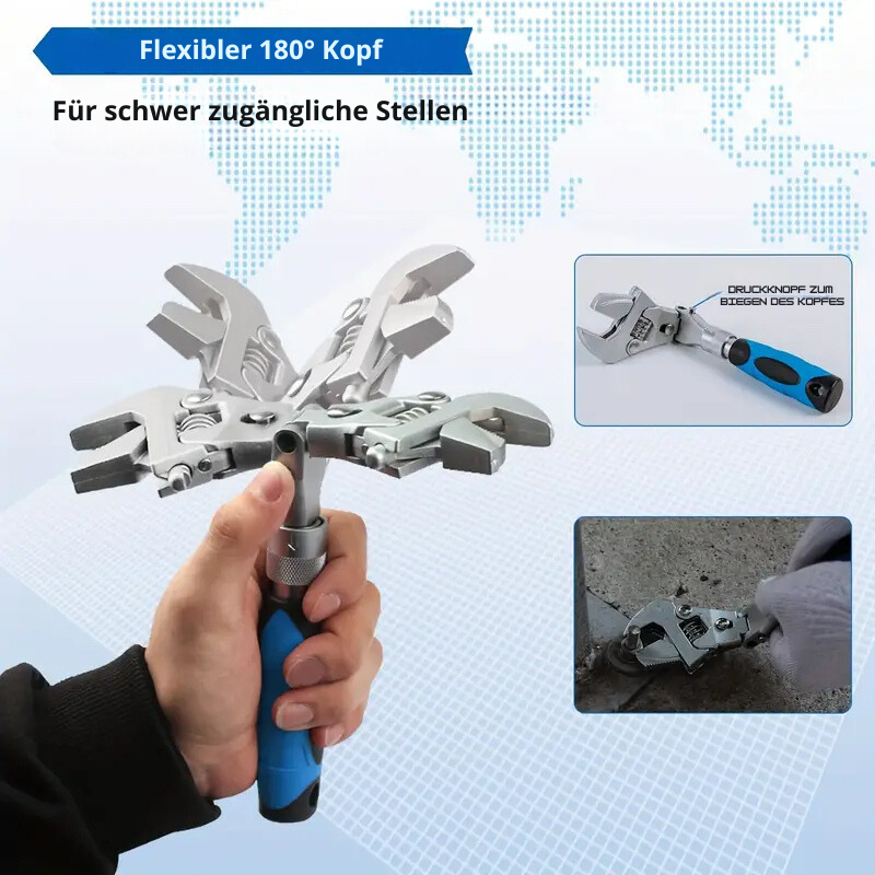 MultiWrench™ – Der vielseitige Multifunktions-Maulschlüssel für jede Werkstatt