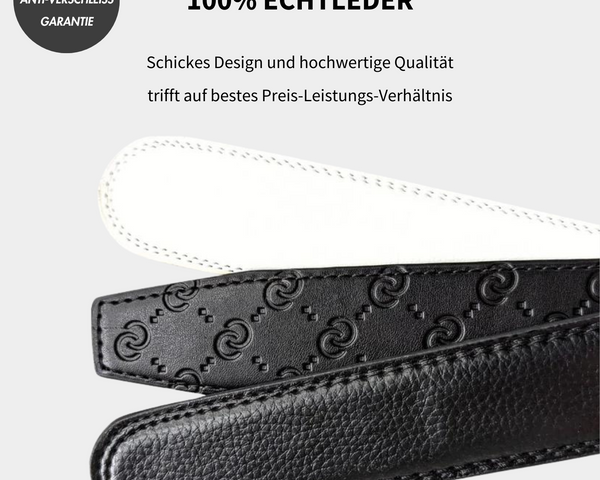 MAJESTICE BELT™ | Easy-Click Automatik Ledergürtel | 1+1-Aktion!