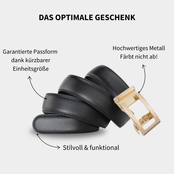 MAJESTICE BELT™ | Easy-Click Automatik Ledergürtel | 1+1-Aktion!