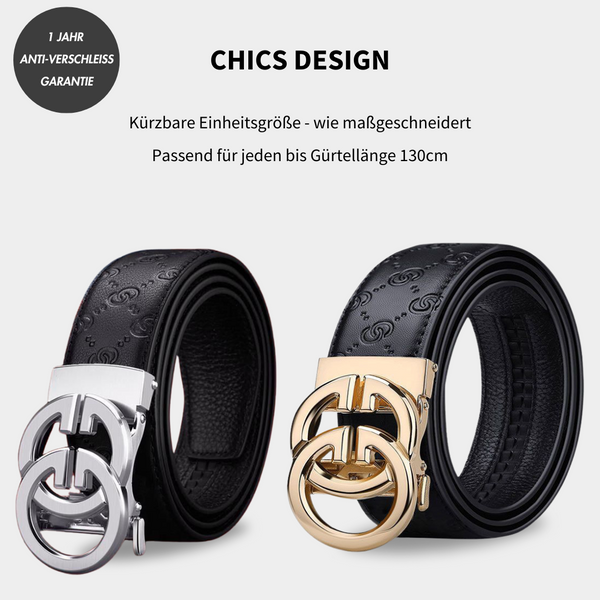 MAJESTICE BELT™ | Easy-Click Automatik Ledergürtel | 1+1-Aktion!
