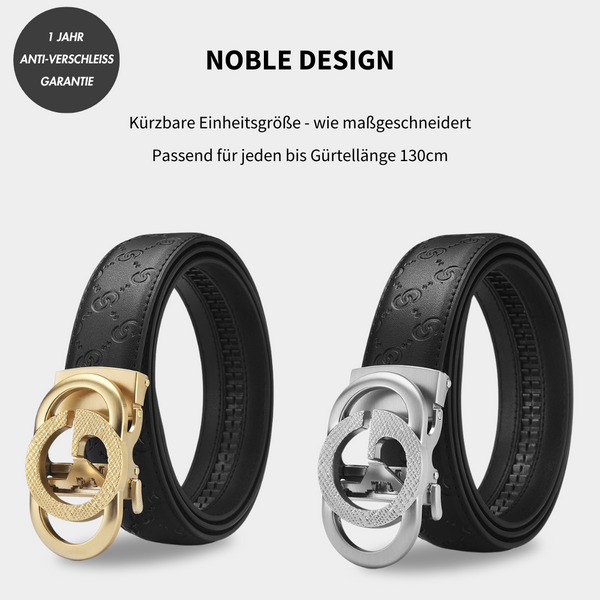 MAJESTICE BELT™ | Easy-Click Automatik Ledergürtel | 1+1-Aktion!