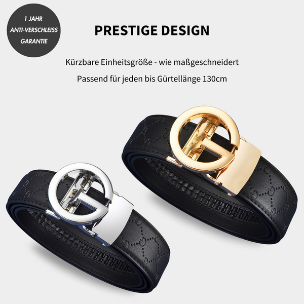 MAJESTICE BELT™ | Easy-Click Automatik Ledergürtel | 1+1-Aktion!