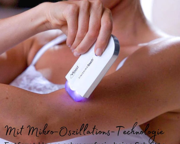 SeidenRasur™ Tragbare elektrische Haarentfernungsmaschine  (1+1 Gratis)