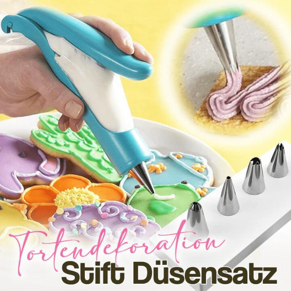 BakeCurator - Tortendekorationsstift, multifunktionale Glasurpistole [Letzter Tag Rabatt]