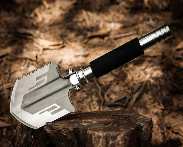 TacticalPro™ 25-in-1 Multifunktions-Schaufel für Outdoor und Survival