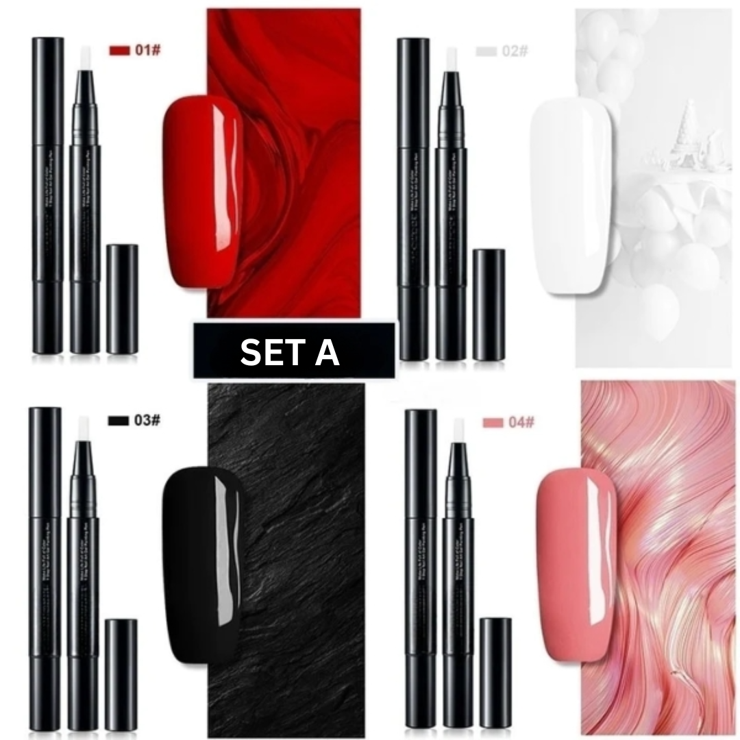 NailGlow™ Nail Art Gelstifte – Für Perfekte Designs In Sekunden