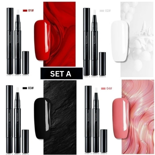 NailGlow™ Nail Art Gelstifte – Für Perfekte Designs In Sekunden