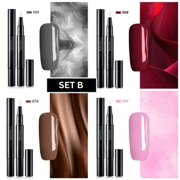 NailGlow™ Nail Art Gelstifte – Für Perfekte Designs In Sekunden