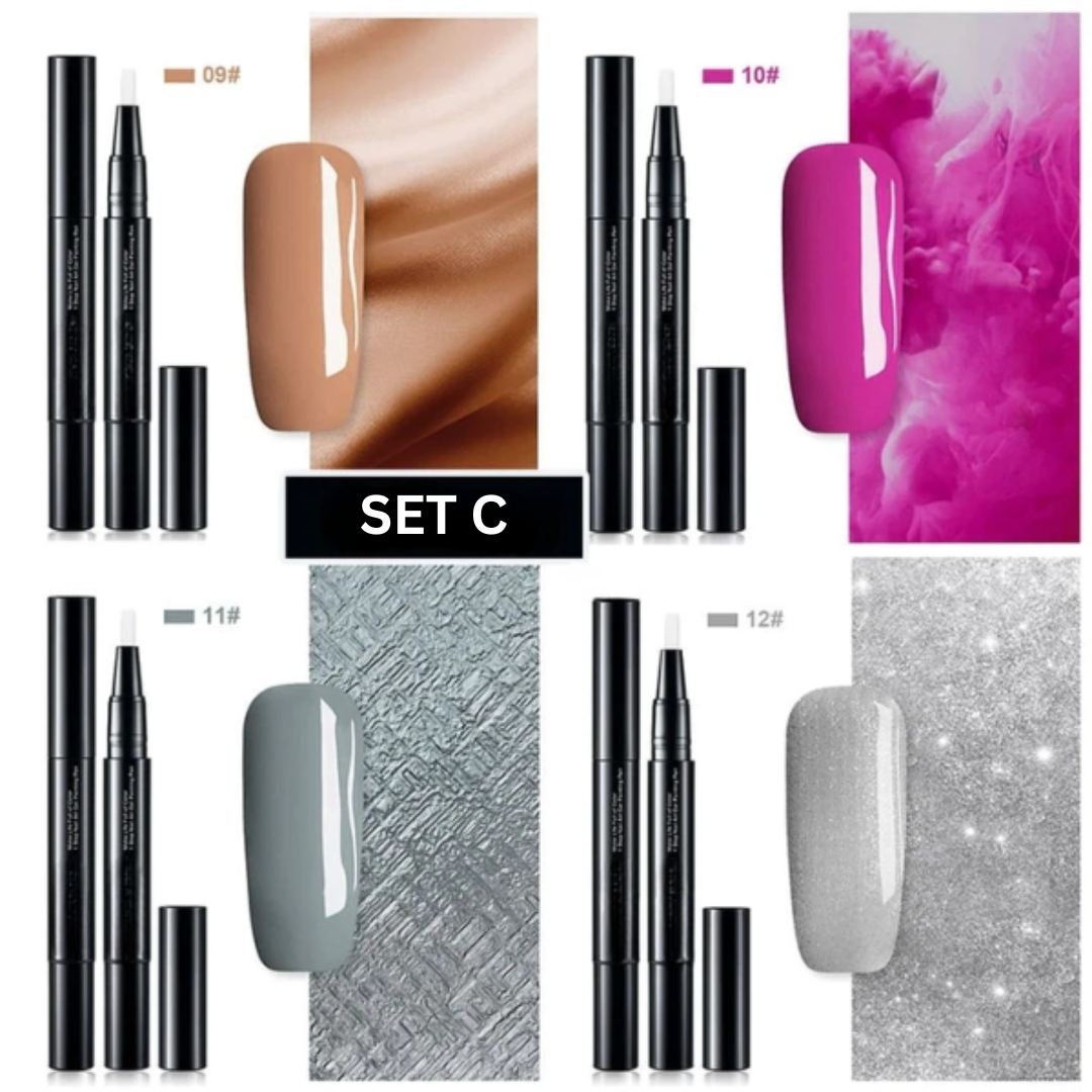 NailGlow™ Nail Art Gelstifte – Für Perfekte Designs In Sekunden