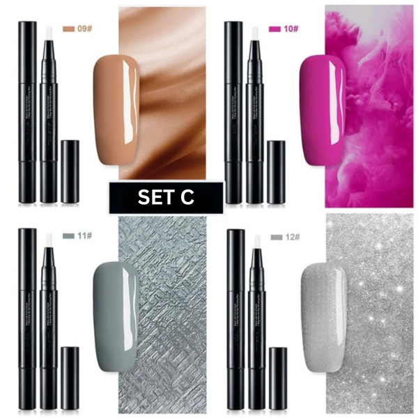 NailGlow™ Nail Art Gelstifte – Für Perfekte Designs In Sekunden