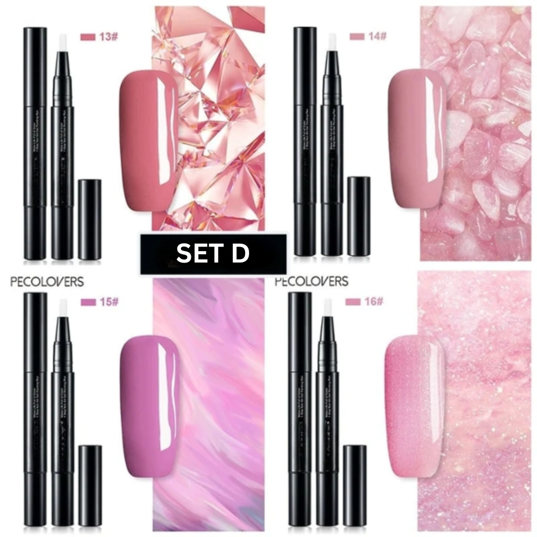 NailGlow™ Nail Art Gelstifte – Für Perfekte Designs In Sekunden