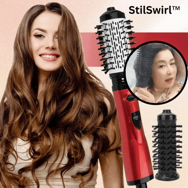 StilSwirl™ Rotierende 3-in-1-Haarstyler-Bürste