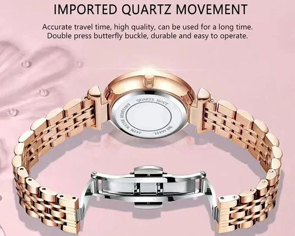 Delia™ - Schweizer Luxus Armbanduhr (50% RABATT)