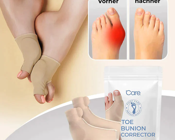 AlignToes™ - Bequeme Zehenunterstützung für gesunde und schöne Füße!