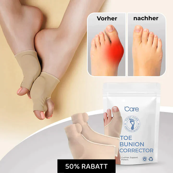 CorrectFlex® (1+1 Gratis) - Bequeme Zehenunterstützung für gesunde und schöne Füße!