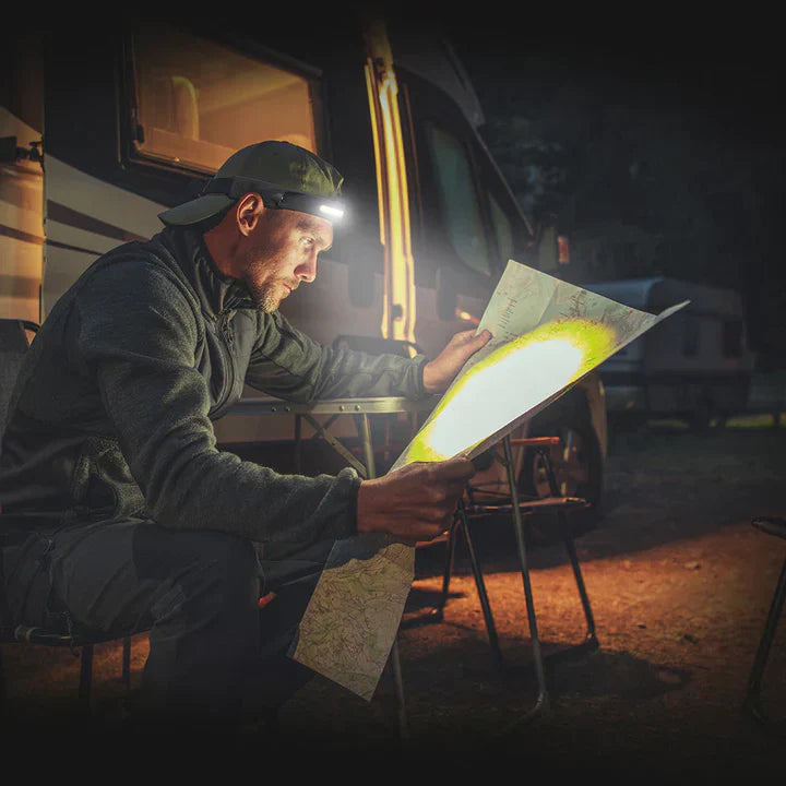 HaloLite™️Pro - Die leichteste Stirnlampe der Welt!