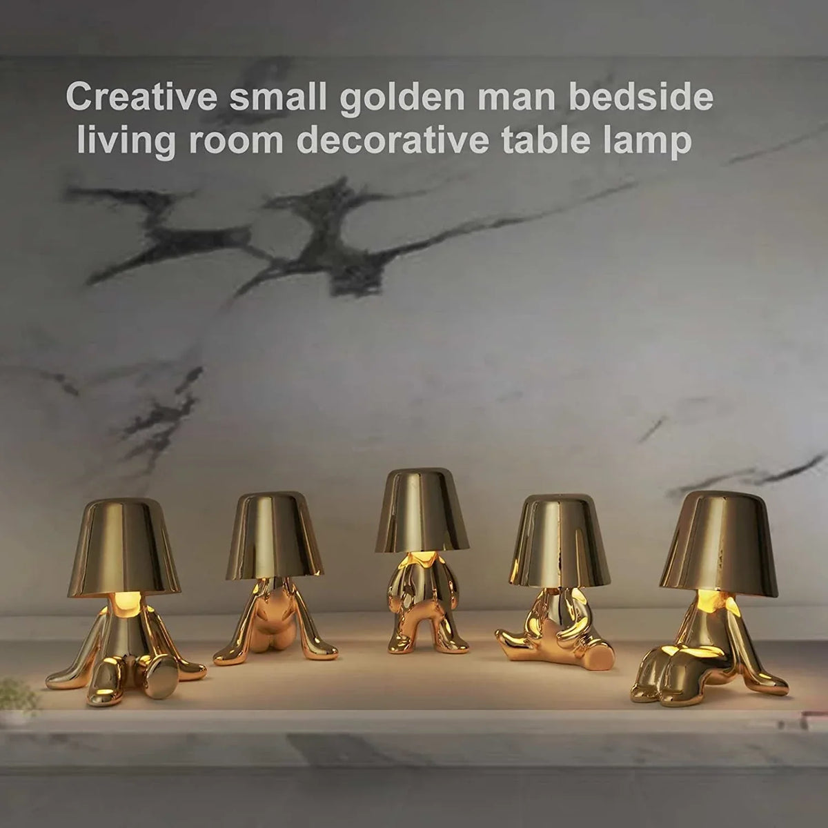 GoldenBoy™ – Stilvolle Tischleuchte für jedes Zuhause