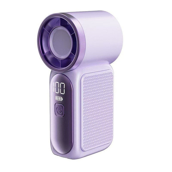 TurboBreeze™ | Mini-Handventilator mit LED-Anzeige & 5 Turbostufen ⭐
