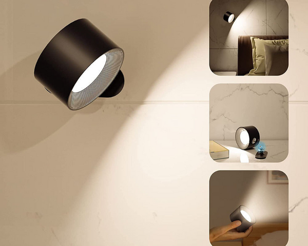 1+1 GRATIS | LumiPod - Drehbare kabellose LED-Wandleuchte