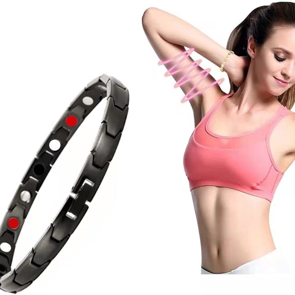 Fitness-Therapie Magnetarmband - Für mehr Wohlbefinden und Regeneration