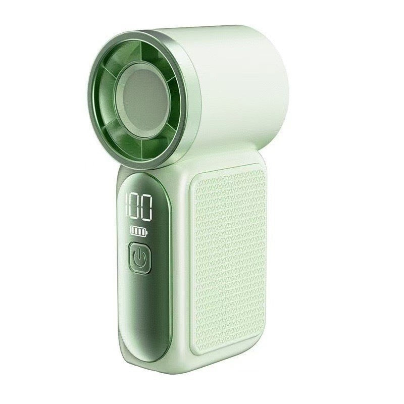 TurboBreeze™ | Mini-Handventilator mit LED-Anzeige & 5 Turbostufen ⭐