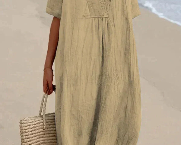 Karyl™ Leinen-Kleid