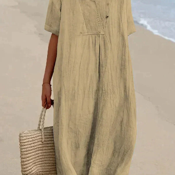 Karyl™ Leinen-Kleid