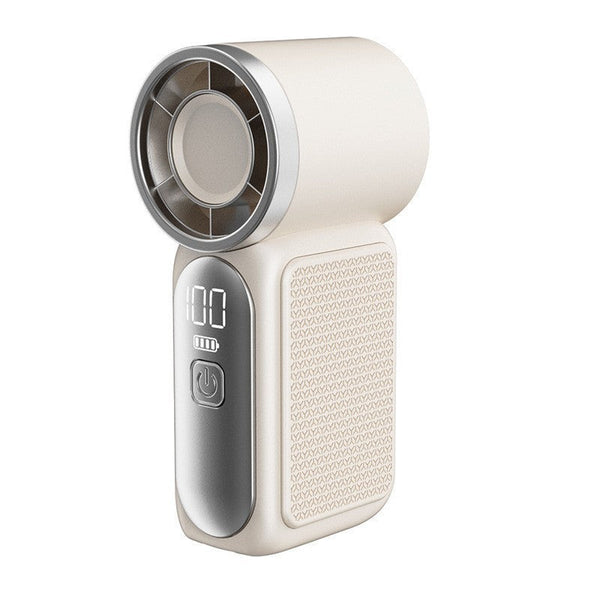 TurboBreeze™ | Mini-Handventilator mit LED-Anzeige & 5 Turbostufen ⭐