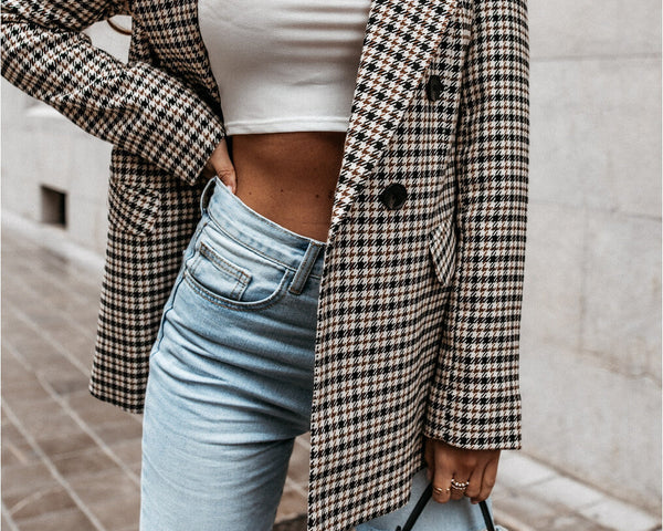 NAOMI™ | Karierter Blazer