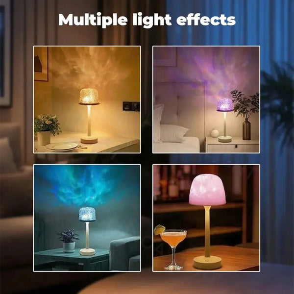 AuroLume™ 16-Farben-Wellenlampe | Magische Lichtstimmung für dein Zuhause
