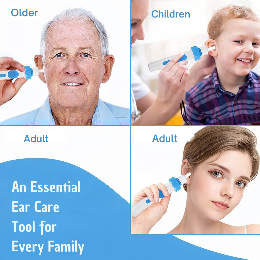 EarCare™ | Elektrischer Ohrenreiniger – Für Sanfte & Sichere Ohrreinigung