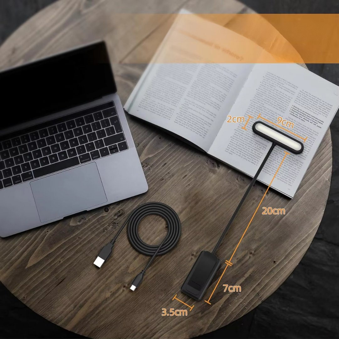ComfyRead™ - LED Leselampe mit Clip [Letzter Tag Rabatt]