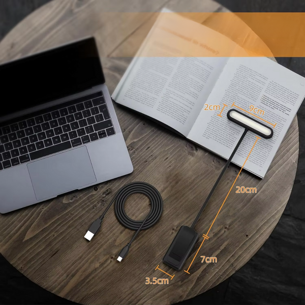ComfyRead™ - LED Leselampe mit Clip [Letzter Tag Rabatt]
