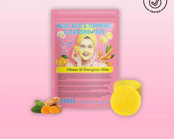 PureGlow™ Kurkuma Pads | Umarmen Sie die natürliche Schönheit Ihrer Haut