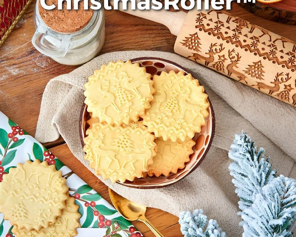 ChristmasRoller™ - Weihnachts-Nudelholz für Plätzchen [Letzter Tag Rabatt]