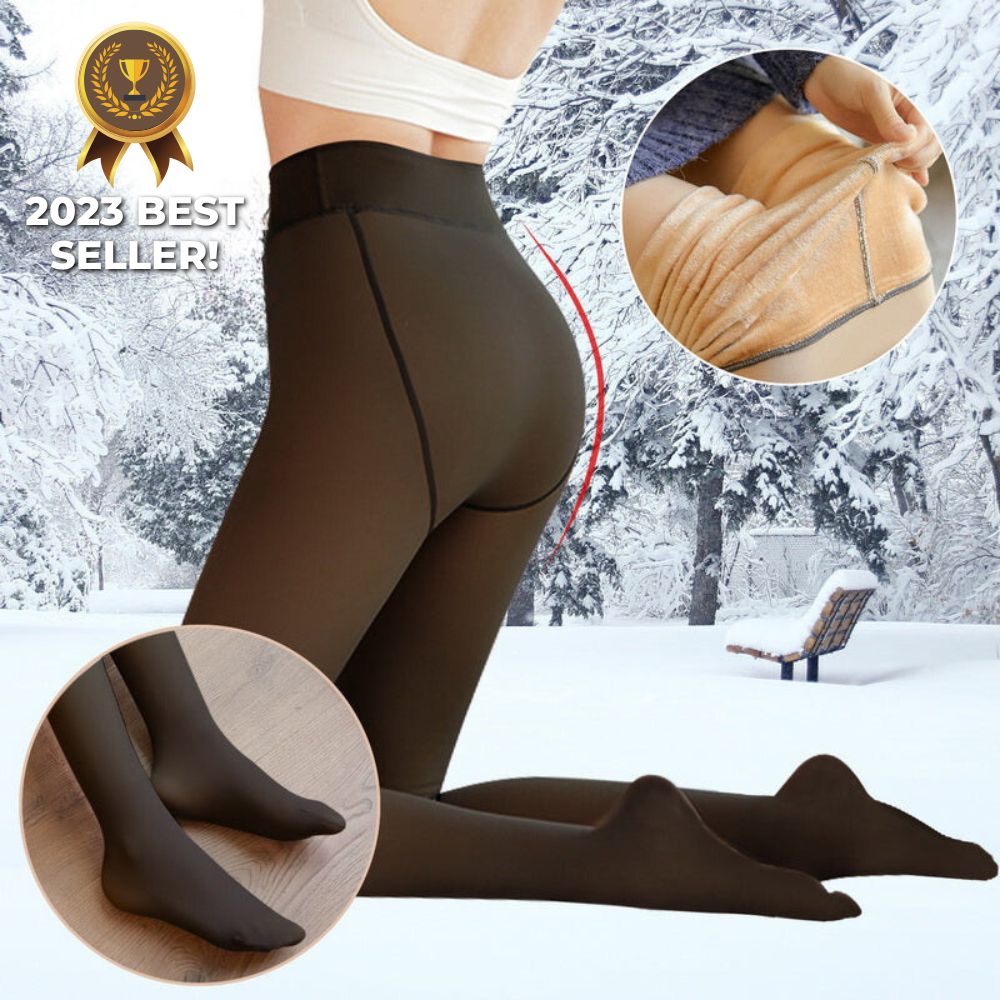1+1 GRATIS | FleecePanty - Warme Superstretch Plüschstrumpfhose [Letzter Tag Rabatt]