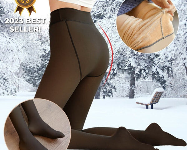 1+1 GRATIS | FleecePanty - Warme Superstretch Plüschstrumpfhose [Letzter Tag Rabatt]