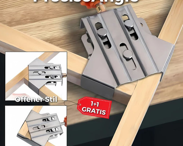 1+1 GRATIS | PreciseAngle™ - Edelstahl-Eckschellen [Letzter Tag Rabatt]
