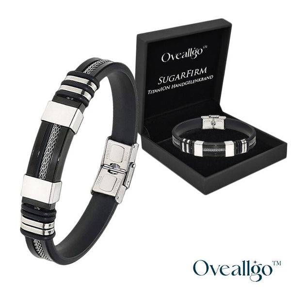 SugarFirm TitanION Handgelenkband  Magnetisches Armband für Balance & Energie