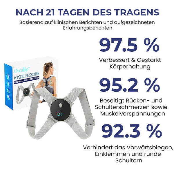 WinkelAusrichten™ EMS-Winkelmessgerät zur Haltungskorrektur