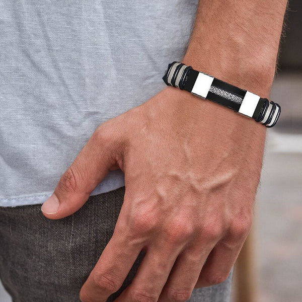 SugarFirm TitanION Handgelenkband  Magnetisches Armband für Balance & Energie