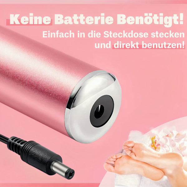 SamtFerse  | Elektrischer Hornhautentferner für Seidig-glatte Füße