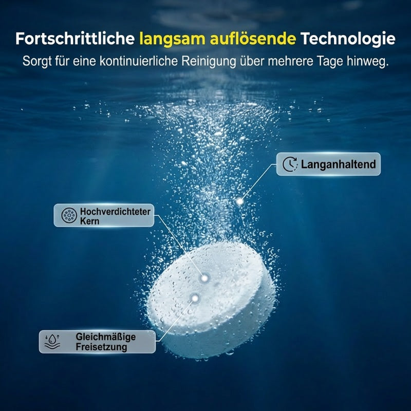 1+1 GRATIS | 🏊‍♂️ Pool-Reinigungstabletten für kristallklares Wasser