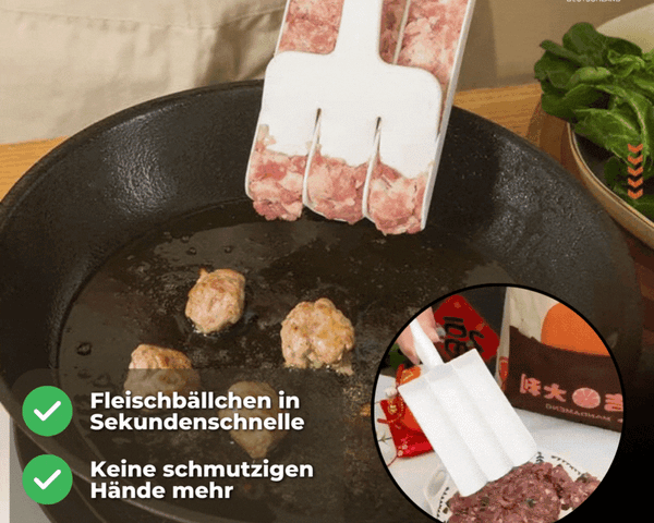 1+1 GRATIS | MeatballMaster - Fleischbällchen in Sekundenschnelle zubereiten! [Letzter Tag Rabatt]