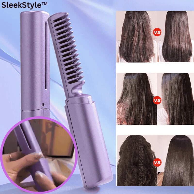 SleekStyle™ Mühelos glattes Haar mit kabelloser Bequemlichkeit
