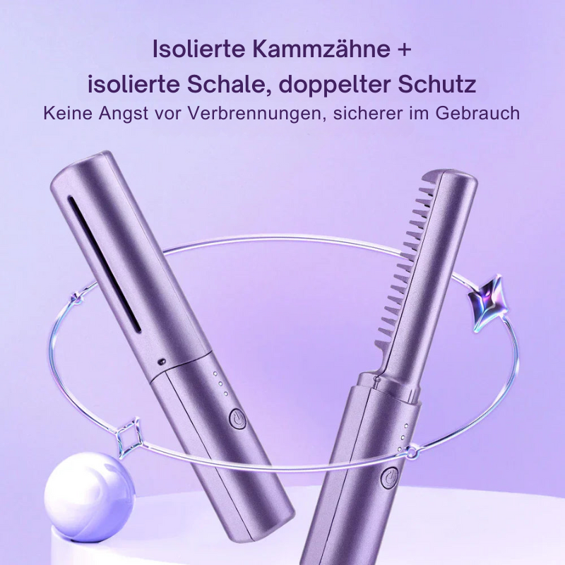 SleekStyle™ Mühelos glattes Haar mit kabelloser Bequemlichkeit