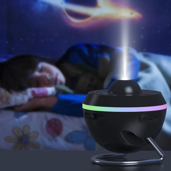 CosmiGlow™ Weltraum-Projektor | Magische Galaxien & Sterne für eine faszinierende Atmosphäre