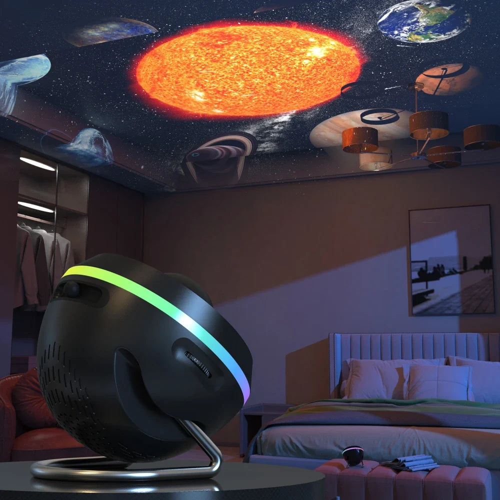 CosmiGlow™ Weltraum-Projektor | Magische Galaxien & Sterne für eine faszinierende Atmosphäre
