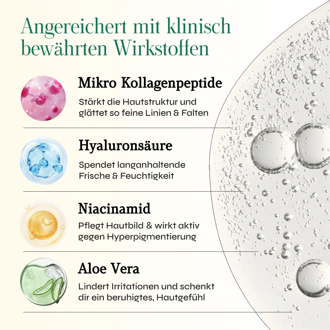 50% Rabatt | Kollagen Glow Maske™ | Straffere & frischere Haut schon nach der ersten Anwendung!